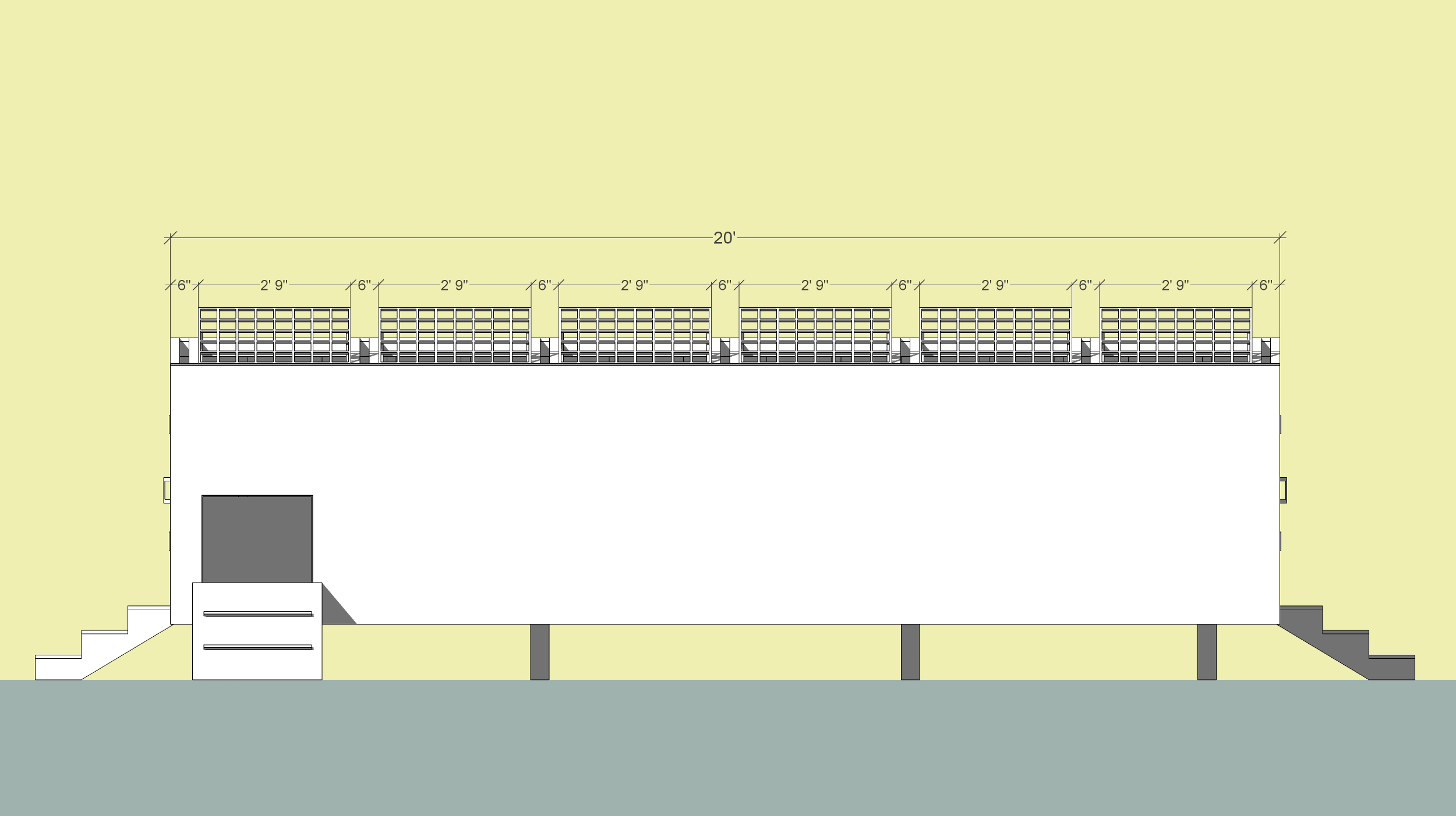 Front View. Illustration by Kyle Mills